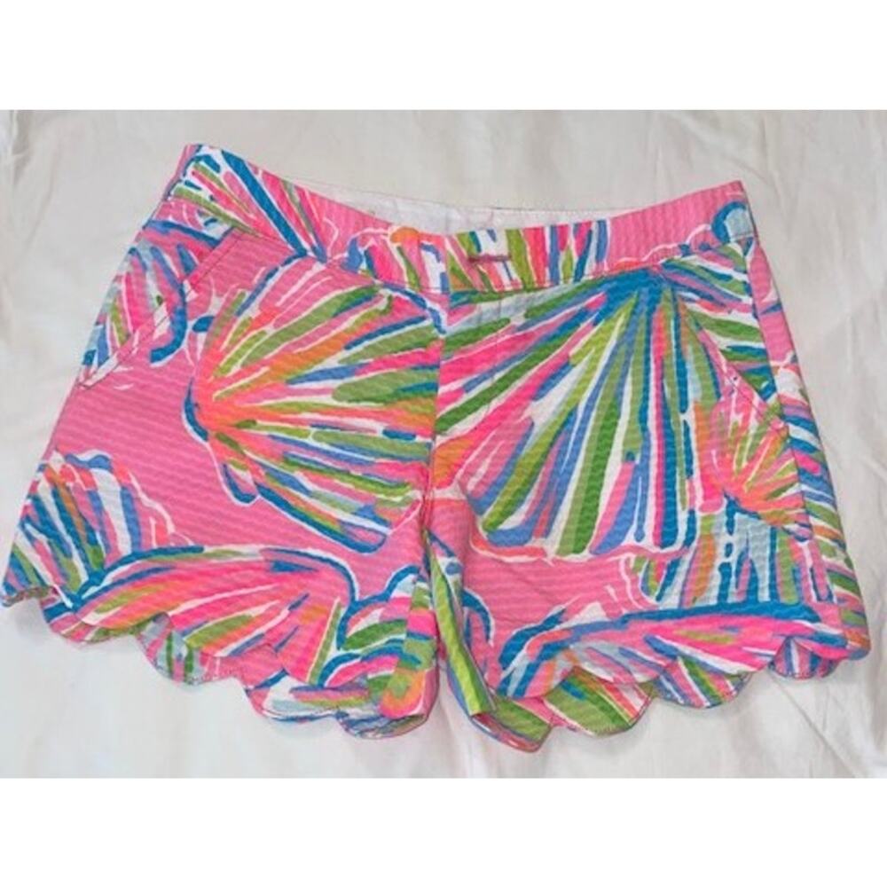 Lilly Pulitzer Buttercup Shorts Sz 00 Perfect Condition